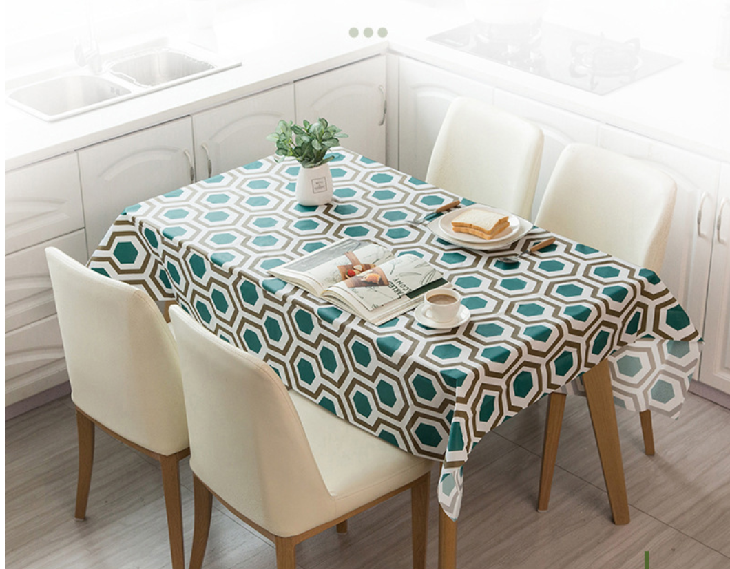 Cross-border e-commerce no-wash Nordic coffee tables, table MATS, mahjong machines, household square tablecloths, solid-color checkered tablecloths, meals Item Picture