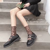 Heaps heaps hosiery summer thin women's hosiery sweet vine lace gauze hosiery Japanese lolita sexy medium tube breathable