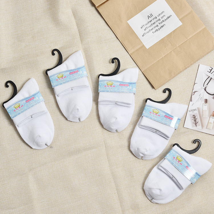 春季纯色精梳棉男女船袜 日系复古女袜热销学生袜货源 袜子批发