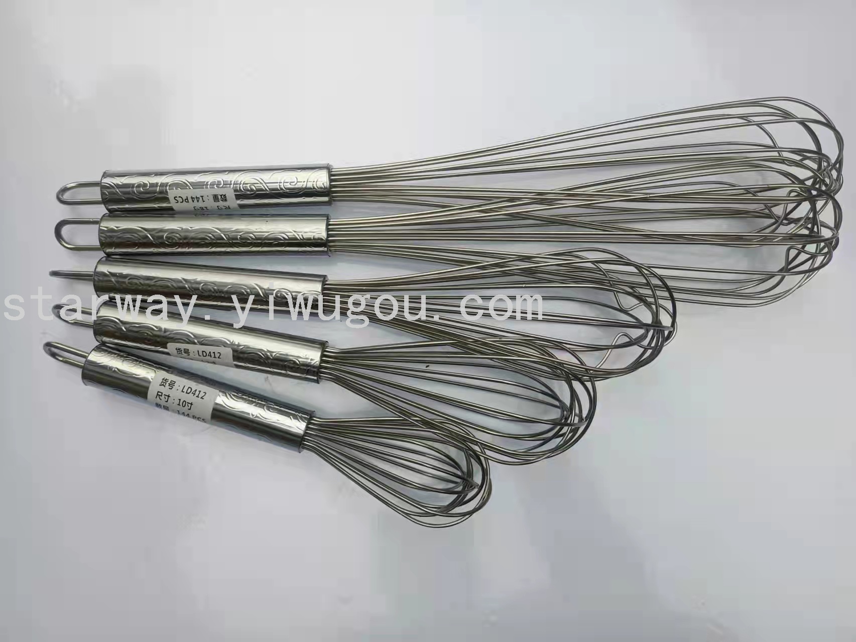 不锈钢打蛋器 马卡龙打蛋器 木柄打蛋器 家用鸡蛋奶油搅拌器