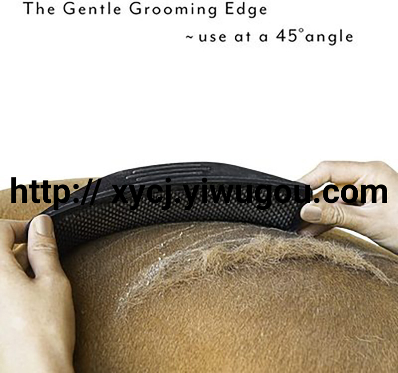 Amazon StripHair, a multi-functional horse brush, is a cleaning and massage tool for horses Specification image