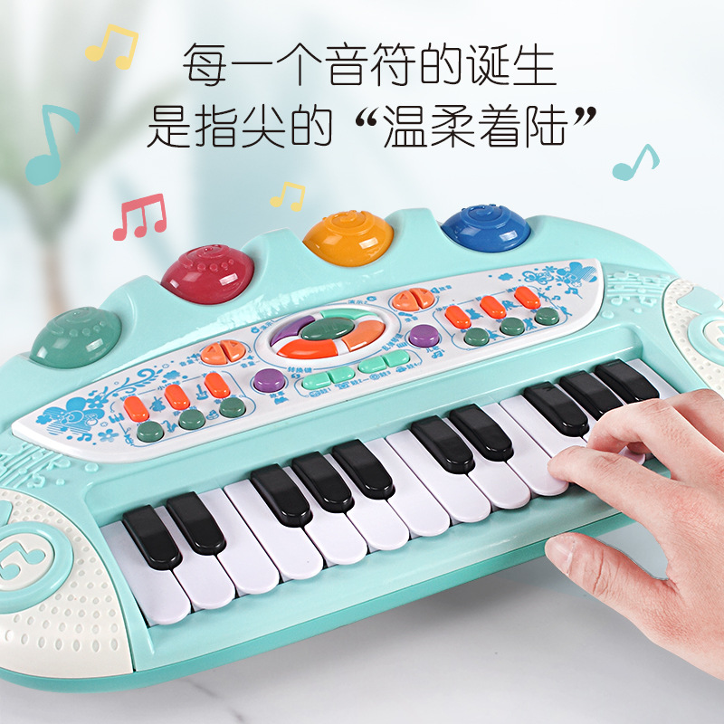 儿童玩具 初学者入门电子琴可弹奏音乐玩具 宝宝小钢琴男女孩礼物详情图3