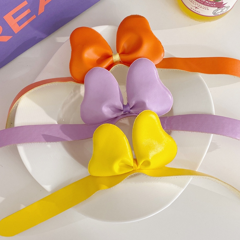 Children's three-dimensional bow hair band, girls' hair clips, little girls' loose hair Velcro, anti-slip headband for baby girls Application Scenario