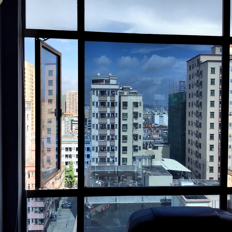 Glue free heat insulation film shading film balcony glass sunscreen heat insulation shading window sticker anti peeping privacy glass film