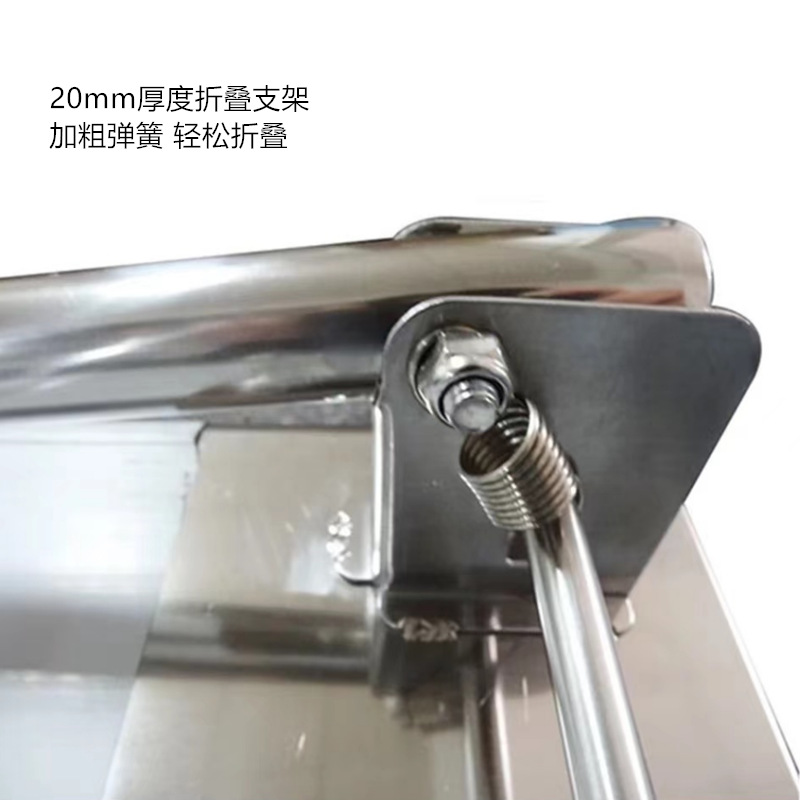 Stainless steel flat cart, silent steel plate hand cart, trailer, folding silent handling and push-pull truck Application Scenario