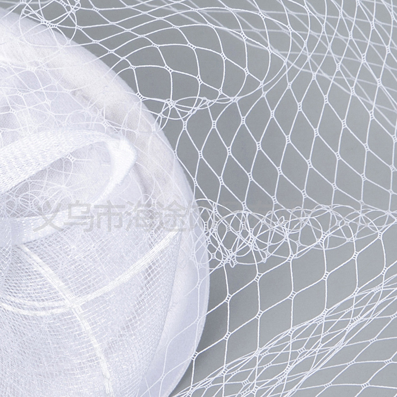 Wholesale of Amazon's new fashionable face cover gauze hat for summer women, flower-patterned gauze fashion hat and face cover top hat details Picture
