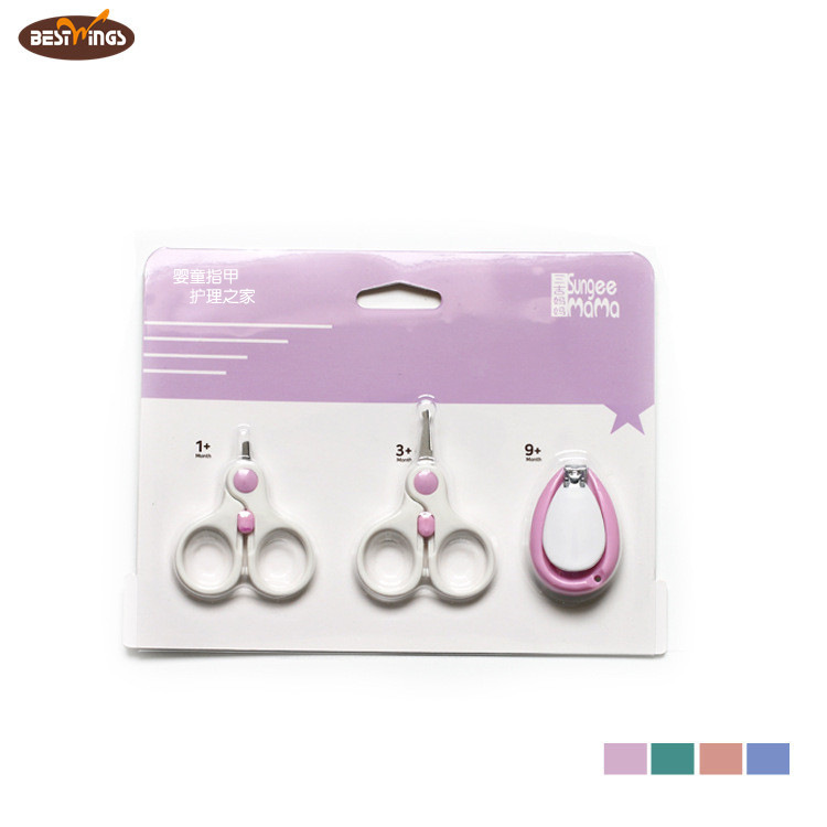 Newborn care nail clipper set, baby nail clipper set, baby care scissors tools Application Scenario