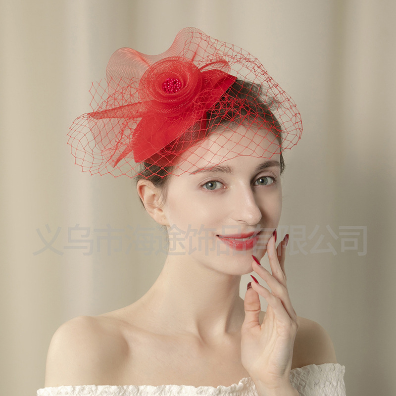 New Amazon fashion tulle top hat, tulle veil, wedding dress, tulle hair accessory, top hat for women details Picture