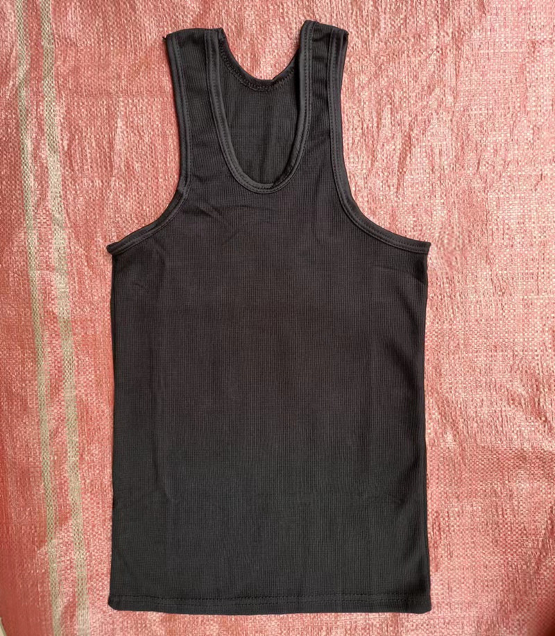 男士背心实物图
