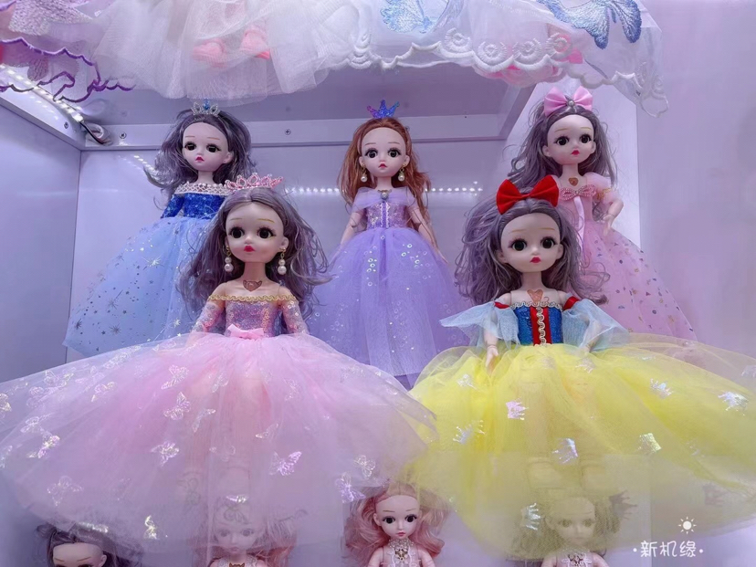New Chance Barbie 32cm Snow White dress Wedding dress music girl gift toy doll