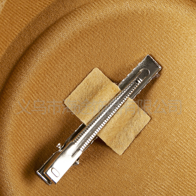 قبعة صغيرة من شباك الخيوط المعدنية المهروسة بالكورية، تبيع مباشرة من الشركة المصنعة Specification image
