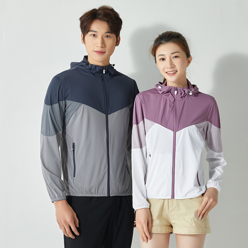 防晒衣女冰丝弹力皮肤防嗮衣男女防紫外线钓鱼服轻薄透气夏防晒服