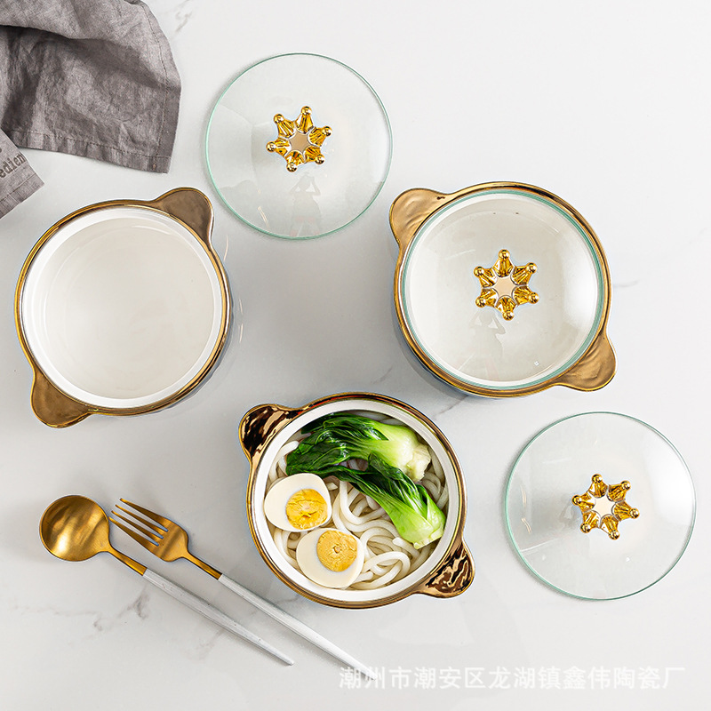 陶瓷餐具套装实物图