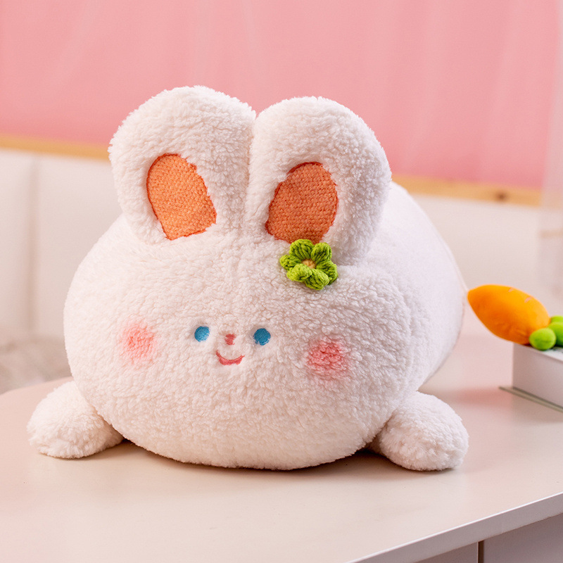 New animal throw pillow, long strip sleeping pillow, office nap pillow, backrest, children's doll, plush toy Item Picture
