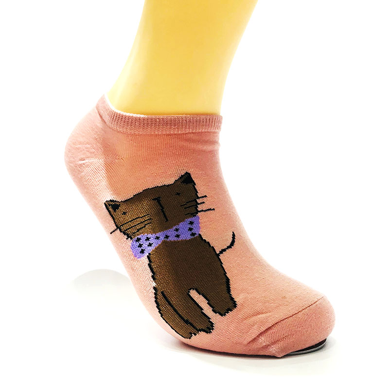 (Buoyancy Style) Cartoon kitten colorful cotton socks details Picture