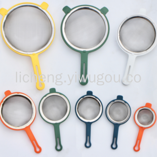 Plastic steel sieve sieve sieve flour sieve
