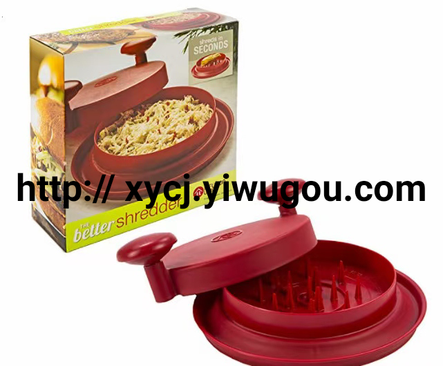 THE better shredder is a convenient manual chicken shredder, a filling grinder and a shred slicer