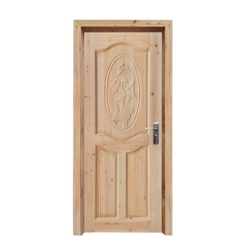 Customized solid wood doors, Chinese-style fir door sets, solid wood doors, interior door sets, barn doors, room doors, bedroom doors Application Scenario