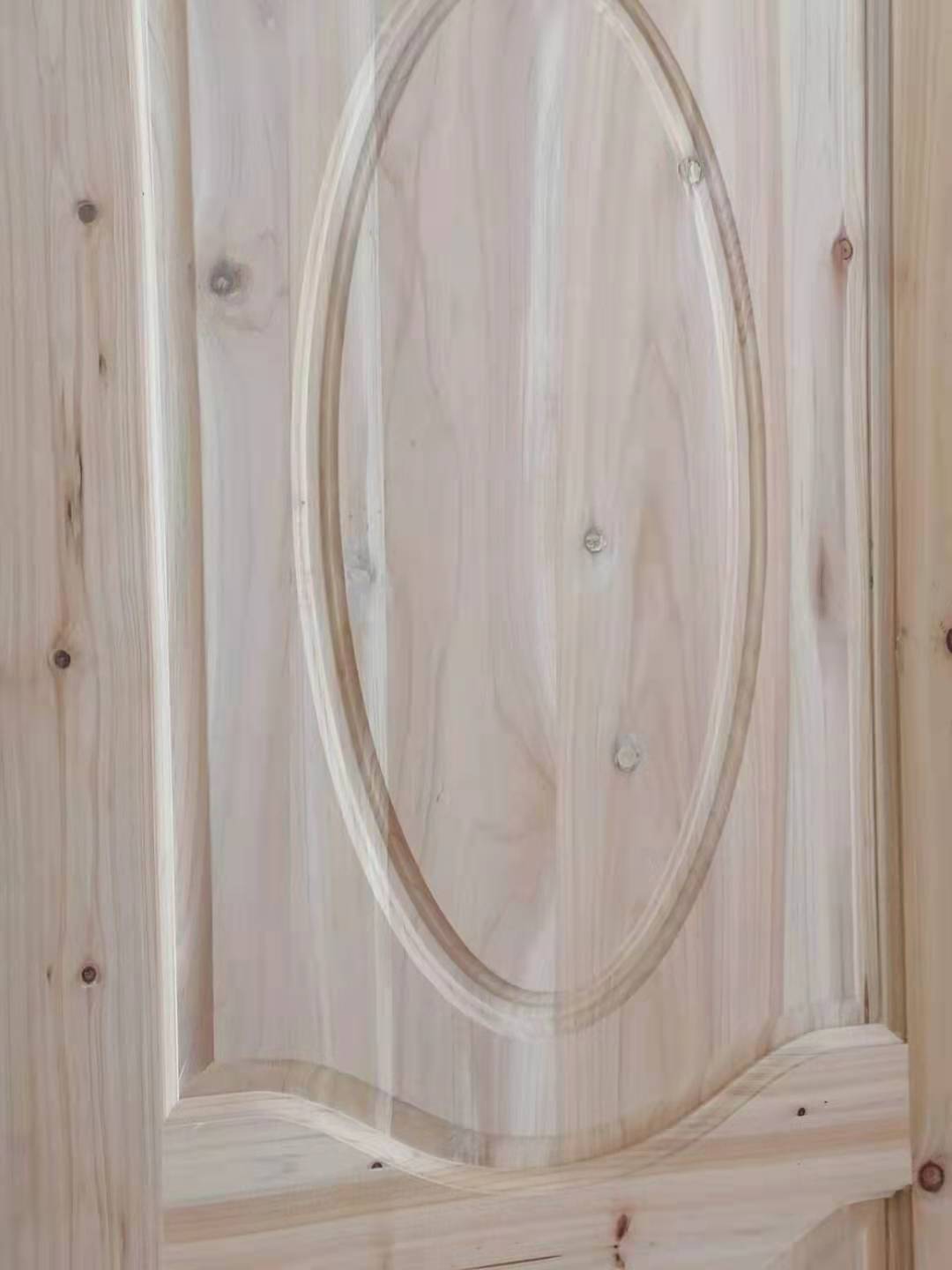 Custom-made interior room doors made of solid wood and fir, American-style solid wood retro swing, eco-friendly sliding doors for kitchens and barns Application Scenario