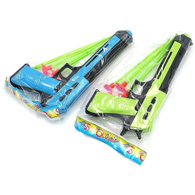 F1114 1938, a children's suction cup soft elastic toy gun, Yiwu two-yuan store toys details Picture