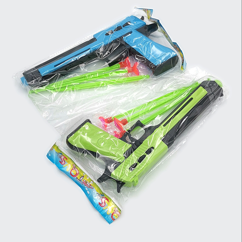 F1114 1938, a children's suction cup soft elastic toy gun, Yiwu two-yuan store toys Specification image