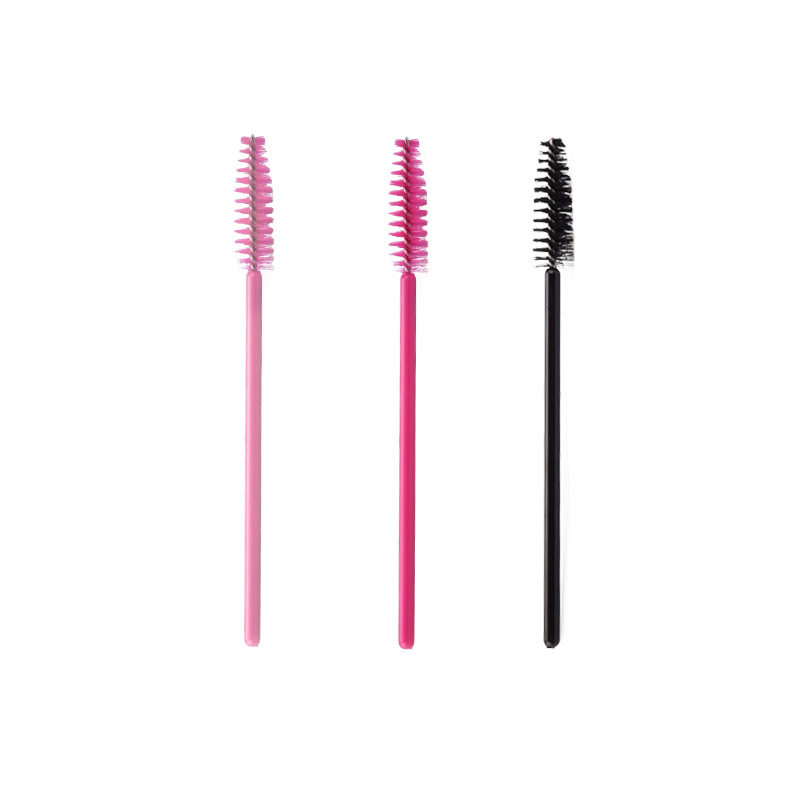 Factory direct sales of disposable false eyelash brushes, eyebrow brushes, spiral eyelash brushes and nylon eyelash curling combs Item Picture