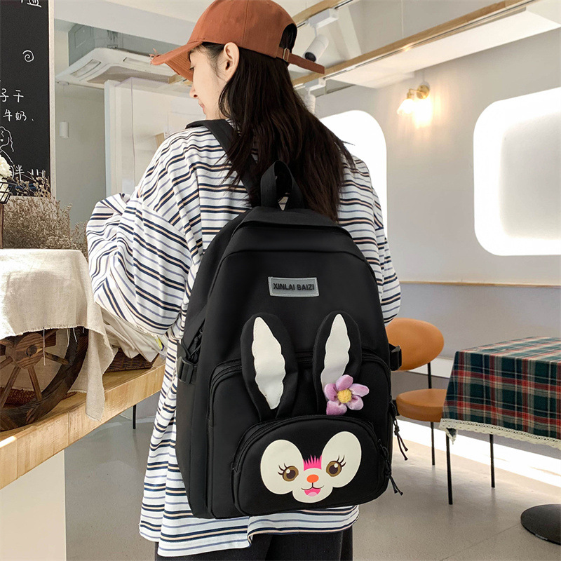 Linda mochila portátil de varias piezas nueva mochila de escuela primaria portátil mochila casual para niños mochila de gran capacidad Specification image
