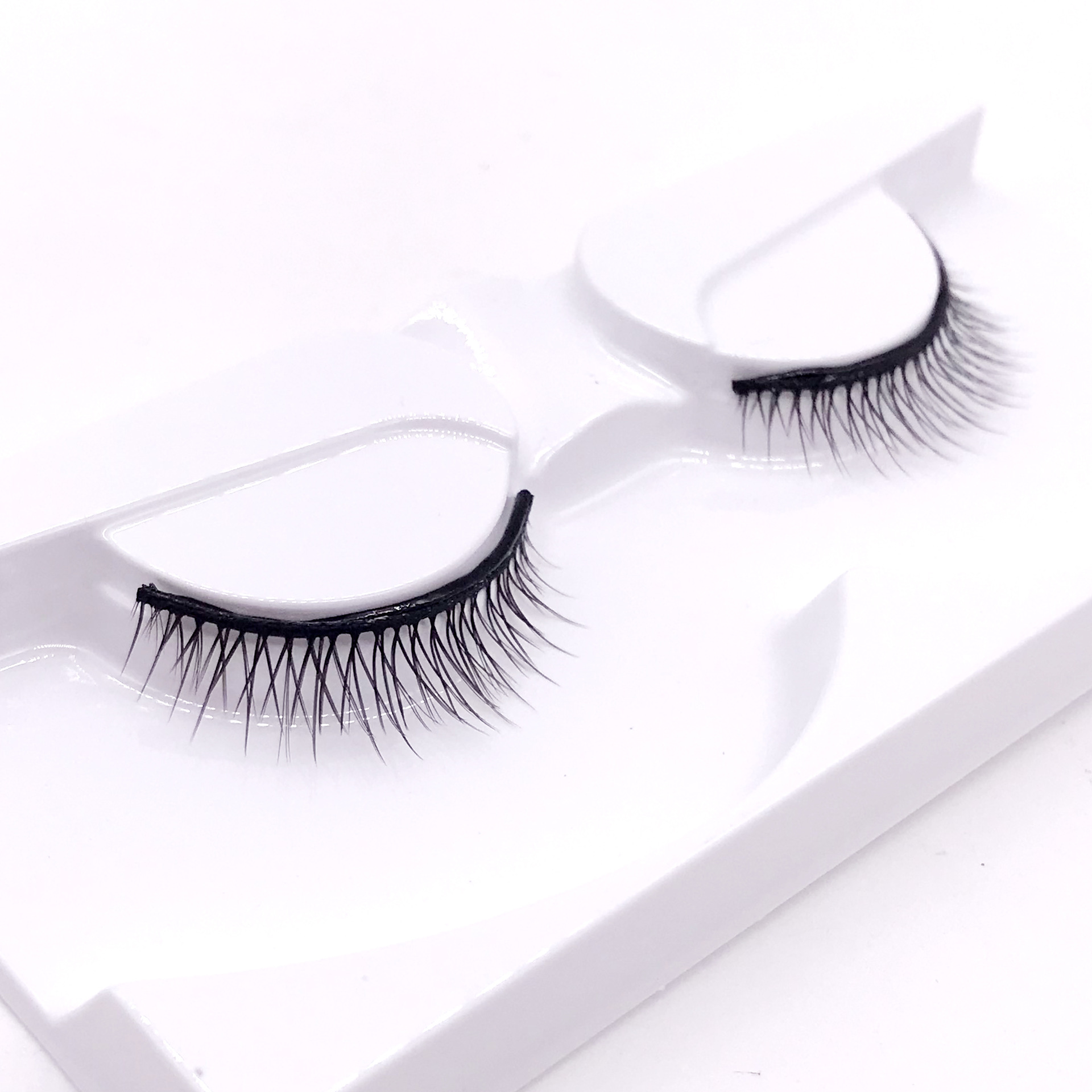 Xiaohongshu is highly recommending a pair of natural temperature-sensitive jelly glue self-adhesive eyelash manufacturers for wholesale of self-adhesive false eyelashes Specification image