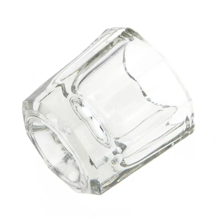 Wholesale of special glue cups for grafting, nail removal water cups, thickened crystal glass cups, and eyelash extension auxiliary tools details Picture