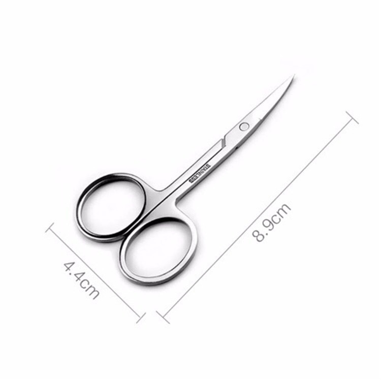 Beauty scissors, small household scissors, stainless steel eyelash clippers, compact makeup clippers, eyebrow shaping tools, factory direct sales Application Scenario