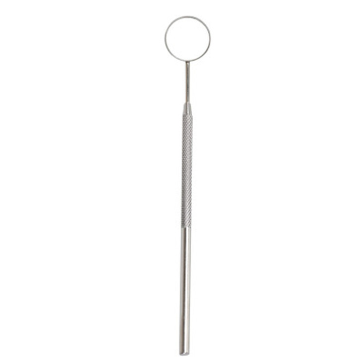 Eyelash extension stainless steel handle inspection mirror anti-fog mirror surface eyelash extension auxiliary tool factory direct sales Item Picture