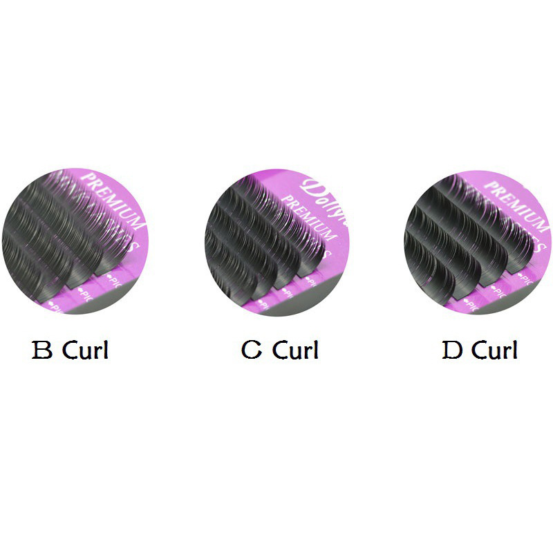 Faux mink fleece, false eyelashes, eyelash extensions, 12 rows, 0.20 thick BCD curls, 8-15mm eyelashes, one-piece consignment Specification image