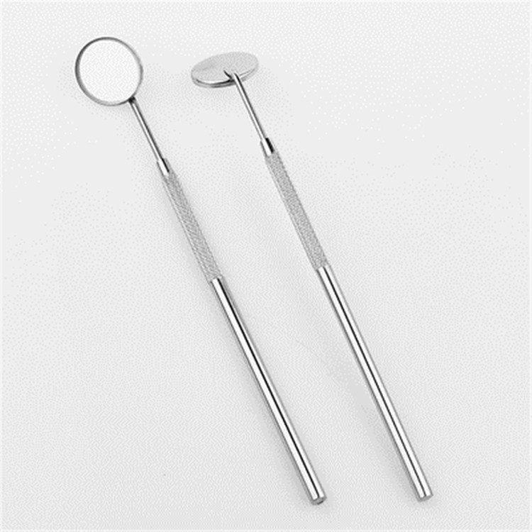 Eyelash extension stainless steel handle inspection mirror anti-fog mirror surface eyelash extension auxiliary tool factory direct sales Application Scenario