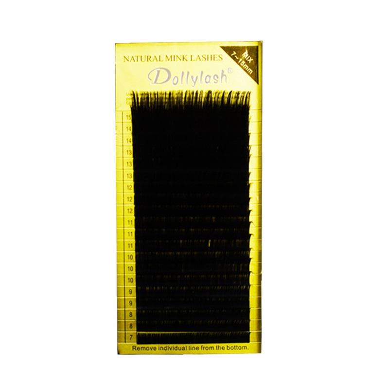 Japanese and Korean ultra-fine imitation mink fleece, 20 rows of false eyelashes and eyelash extensions, 0.15mm fine JBCD roll, 7-15mm Item Picture