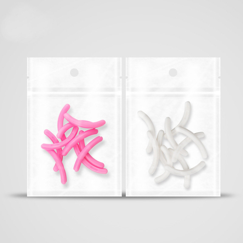 Professional eyelash effect display stand, silicone strips for false eyelash extensions, single hair extensions placement tool Application Scenario