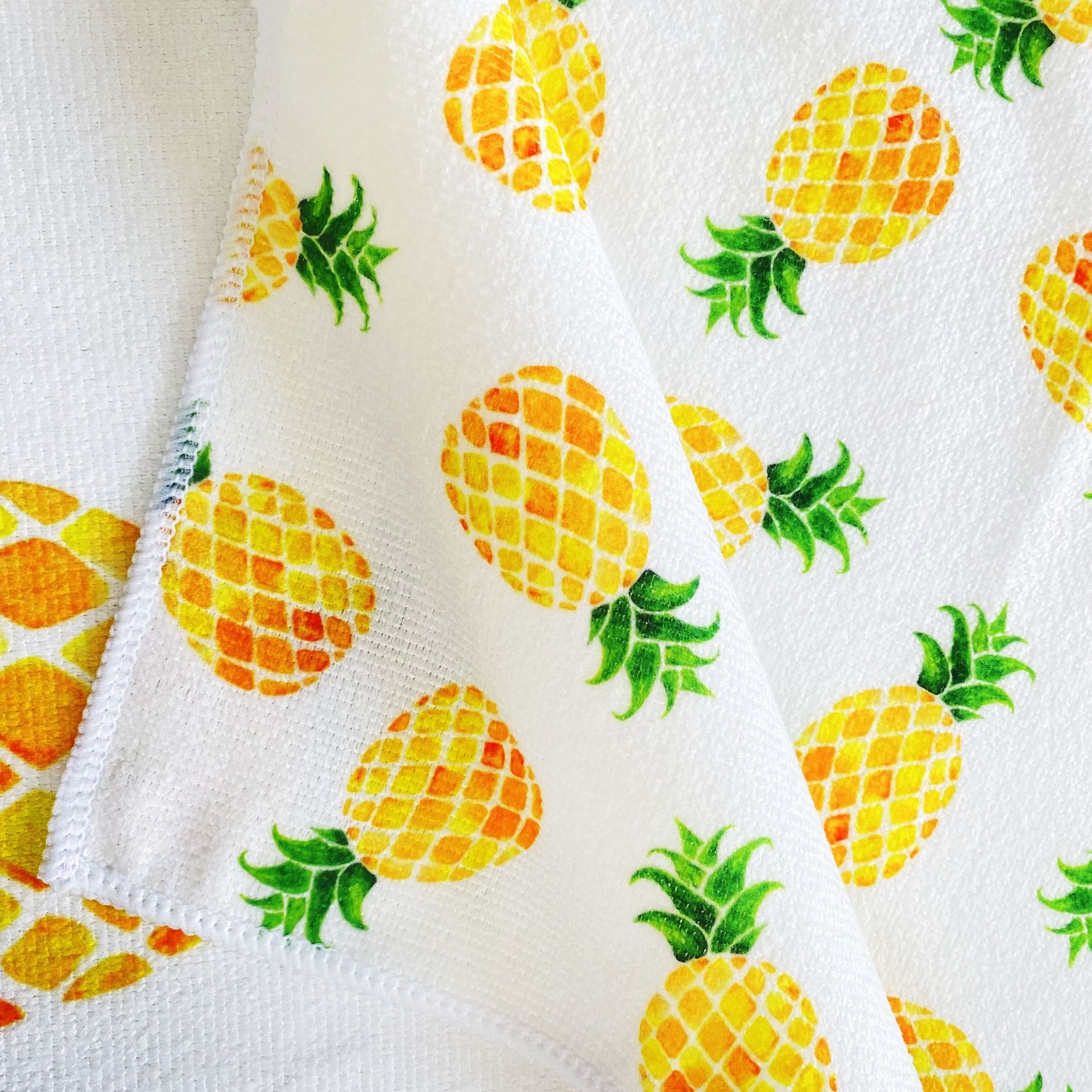 Custom-made microfiber printed dishcloths, Christmas tea towels, kitchen tea towels and all kinds of towels for cross-border e-commerce details Picture