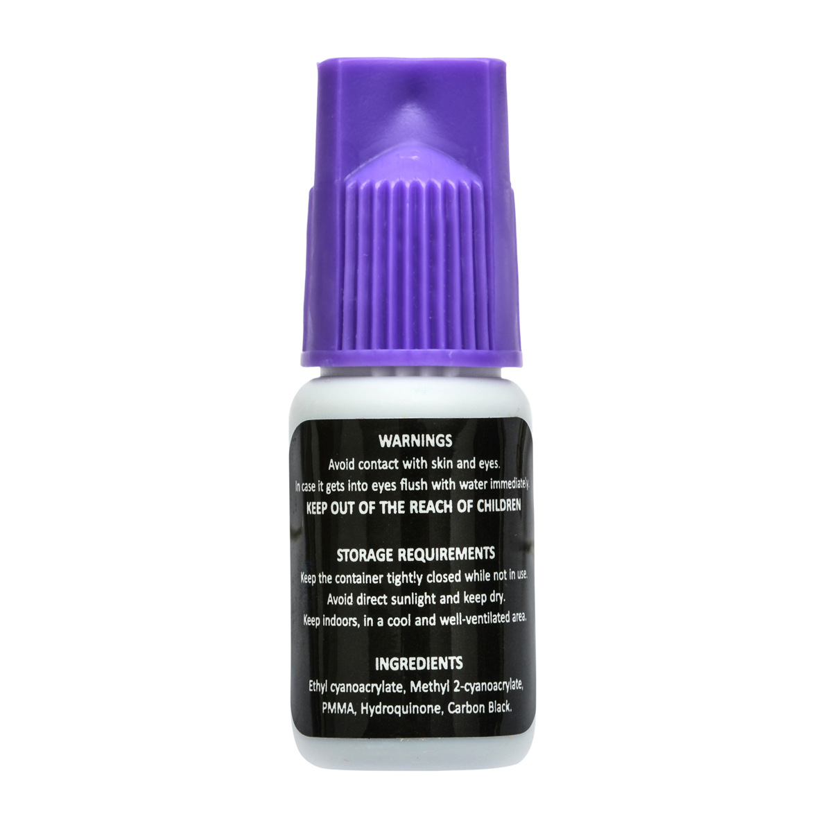 The original 5ml Korean version eyelash extension glue dries slightly slower in 3 to 4 seconds. The mild glue lasts for 35 days Item Picture