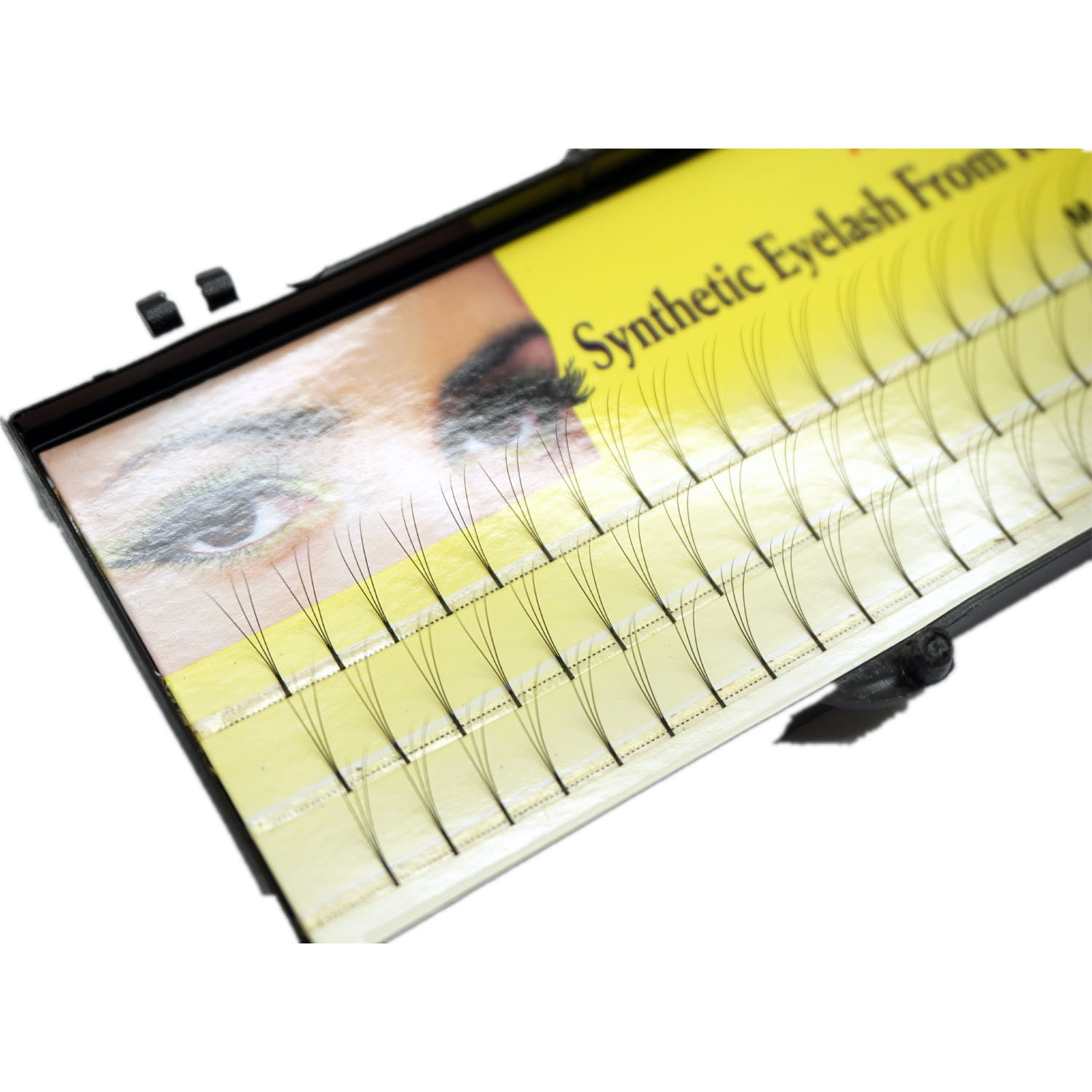 YY Eyelash extensions, eyelash implants, single clusters of 2, 3, 6, Y-shaped loose natural soft false eyelashes wholesale Application Scenario