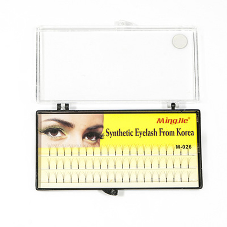 Three single clusters of natural and realistic 3d false eyelashes, super soft eyelash implantation, factory wholesale with strength
