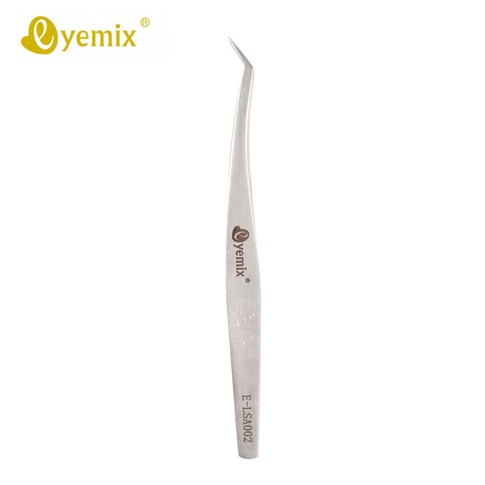Genuine stainless steel Swiss eyelash extension false eyelash tweezers, Golden feather clips, dolphin clips, eyelash auxiliary tools Specification image