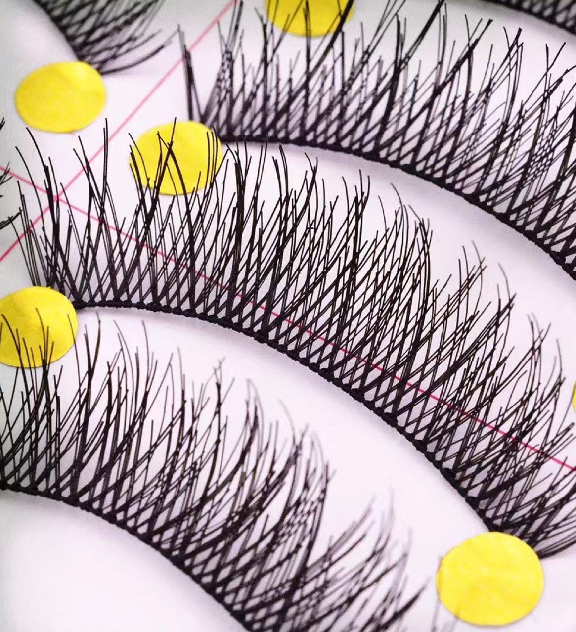 Taiwanese box set M14 false eyelashes, natural and realistic with crossed cotton thread stems, messy nude makeup style Specification image