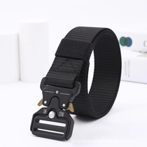 Men's Cobra Belt Tactical belt Men's canvas belt Outdoor nylon socket belt optional length