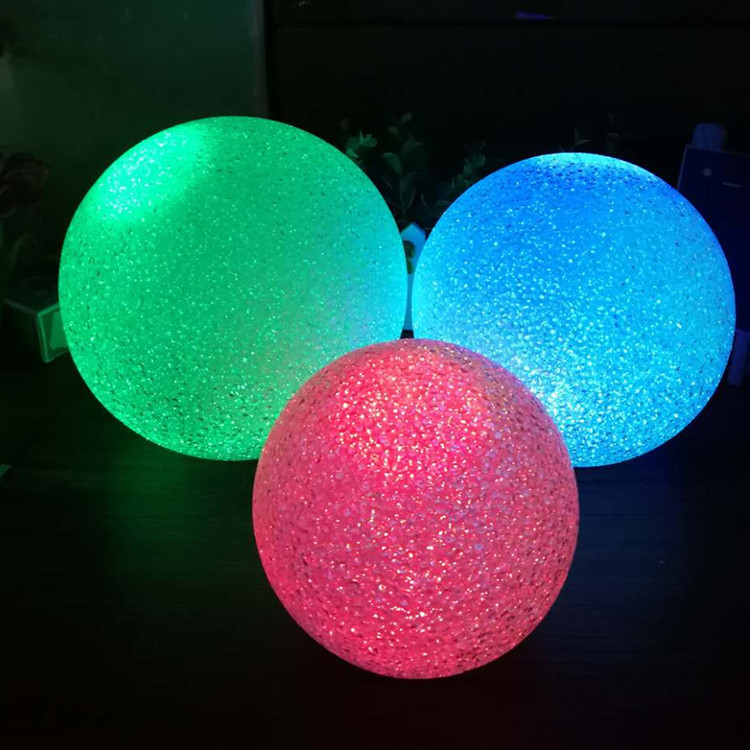 LED rice ball EVA particle ball luminous crystal night light Christmas decoration spot wholesale