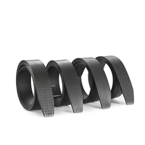 Men's TPS polymer aviation belt is more than cattle leather belt automatic perforation toothless patterns