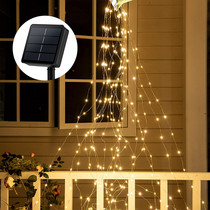 Christmas tree lights LED rattan copper wire lights String Holiday lights Amazon vine decorative copper wire lights solar light string