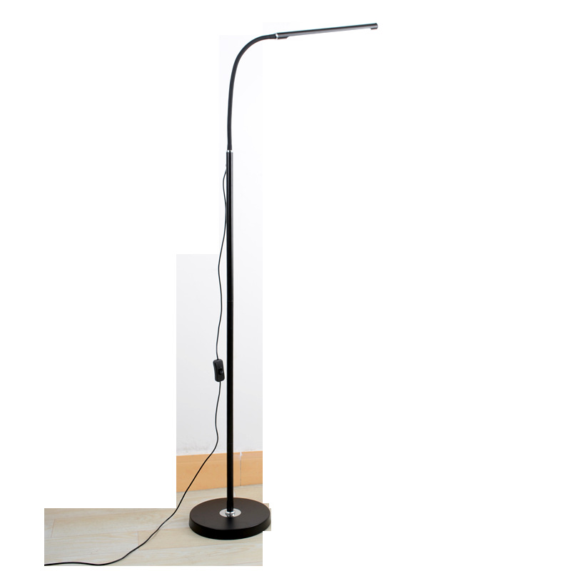 LED落地灯/立式台灯/卧室床头灯白底实物图