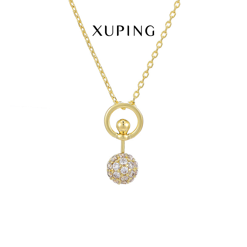 旭平首饰韩国ins潮小众冷淡风高级感锁骨链简约复古几何项链女