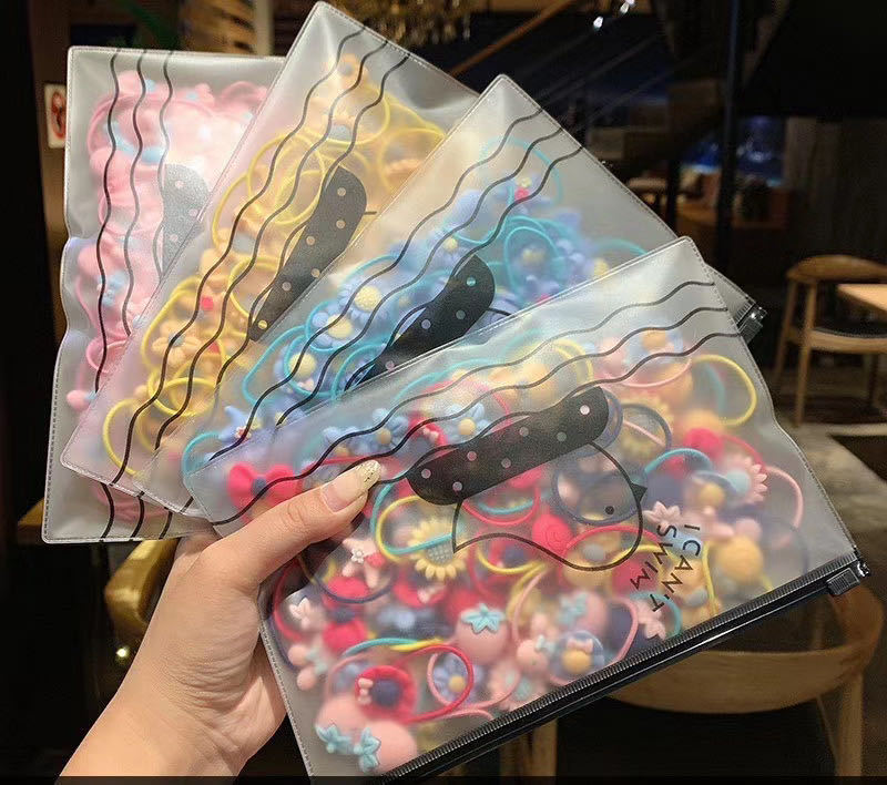 韩版儿童花朵发圈ins超仙发绳不伤发宝宝头绳高弹力可爱女童皮筋