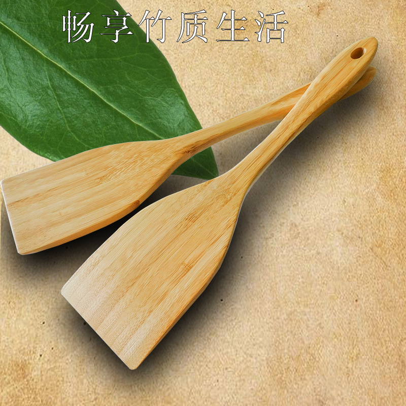 厂家直销二线创意铲勺酒店厨房餐具竹制饭铲不粘锅