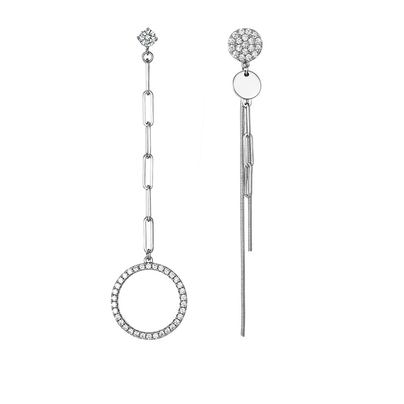 Xuping Jewelry Export Cross-border long tassel earrings wholesale with a high-end feel, asymmetrical earrings high-quality wholesale Item Picture